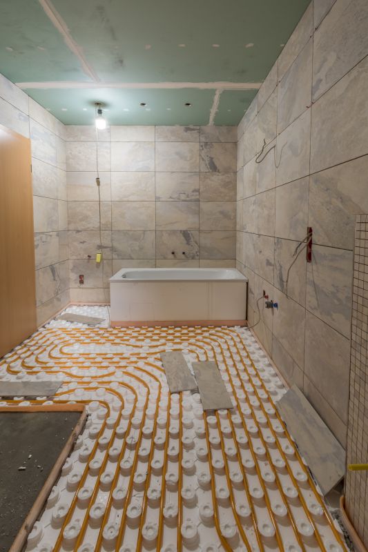 Heated Tile System Installation